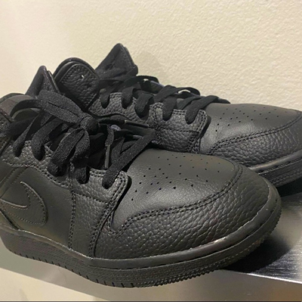 (GS) Black Air Jordan 1 mids